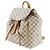 Louis Vuitton Speron Rucksack aus Damier Azur Canvas Weiß - Ansicht 2