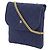 Pochette Chanel Navy Chain Azul marino - vista 2