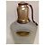 Façonnable Giant Frosted Glass Perfume Bottle Dummy Brown Beige Golden - view 2