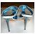 Le Silla Sandali Blue Crystal Embellished - vista 2
