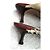 Dolce & Gabbana Sandali Tongs in Pelle Marrone Decorati - vista 2