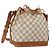 Louis Vuitton Noe Damier Ebene petit noe Beige