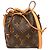 Borsa Louis Vuitton Noe Monogram Canvas Nano Marrone