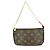 Louis Vuitton Mini pochette accessoires Canvas Mini Brown
