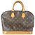 Borsa Louis Vuitton Alma Monogram Canvas PM Marrone