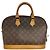 Louis Vuitton Alma Handbag Monogram Canvas PM Beige