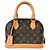Borsa Louis Vuitton Alma Monogram Canvas BB Marrone