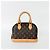 Borsa Louis Vuitton Alma Monogram Canvas BB Marrone - vista 3