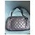 Borsa Chanel 2.55 in pelle metallizzata Rosa Porpora - vista 3