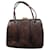 Autre Marque Braune Handtasche aus Pythonleder  - Ansicht 10