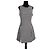 Versace Supermodel-Ära Kleid 1990er Schwarz Weiß