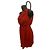 Vestido drapeado Saint Laurent Star Scandal Print (2019) - vista 2