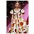 Mono de algodón con hombros descubiertos con estampado de flores y galletas blancas Dolce & Gabbana (S/S18) - vista 2