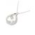Autre Marque Collana con diamanti Au750 Argento - vista 4