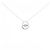 Autre Marque Collana con diamanti Au750 Argento