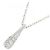 Autre Marque Collana in platino e diamanti Argento - vista 3
