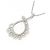 Autre Marque Collana in platino e diamanti Argento - vista 4