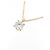 Tiffany & Co Collana Tiffany Solitaire in oro rosa 18K e diamante - vista 3