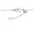 Autre Marque Collana in oro bianco Au750 e diamanti Argento - vista 5
