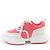 Hermès Hermes Ledersneaker Pink Weiß - Ansicht 5