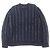 Sacai Jacquard-Strickpullover Blau Marineblau