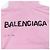 Sudadera Balenciaga de ajuste medio con dibujos hechos a mano Rosa - vista 4