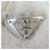 Prada Triangle Logo Mouton Scrunchie Beige  - Ansicht 5