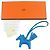 Hermès Hermes Rodeo Charm PM Portachiavi Blu - vista 2