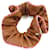 Hermès Hermes Claudia Chou Chou Clous de Sel Silk Hair Accessory Brown  - view 1