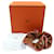 Hermès Hermes Claudia Chou Chou Clous de Sel Silk Hair Accessory Brown  - view 2