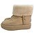Botines cortos de mouton Louis Vuitton Beige - vista 2