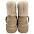 Botines cortos de mouton Louis Vuitton Beige - vista 3