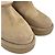 Botines cortos de mouton Louis Vuitton Beige - vista 4