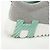 Hermès Sneakers BOUNCING Airy Twill Hermes Bianco Verde - vista 6