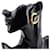 Orecchini Chanel Coco Mark Loop D'oro  - vista 2