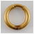 Orecchini Chanel Coco Mark Loop D'oro  - vista 6