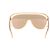 Phoebe Philo Occhiali da sole beige - vista 5