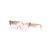 Phoebe Philo Gafas de sol en plástico beige - vista 2