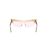 Phoebe Philo Gafas de sol en plástico beige - vista 3