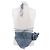 Magda Butrym Bikini estampado denim Azul - vista 2