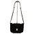 Chanel Borsa a tracolla in velluto trapuntato Nero