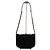 Chanel Borsa a tracolla in velluto trapuntato Nero - vista 2