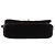 Chanel Borsa a tracolla in velluto trapuntato Nero - vista 5