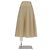 Dior Falda plisada con lunares negros Beige
