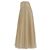 Dior Falda plisada con lunares negros Beige - vista 3