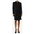 Chanel Completo vintage nero composto da giacca e gonna - taglia UK 12 - vista 3