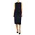 Erdem Vestido midi de denim Elena con estampado floral azul - talla UK 10