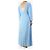 Melissa Odabash Blauer Farrah Kaftan - Größe M - Ansicht 2