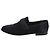 Brunello Cucinelli Mocassini in scamosciato blu navy monili - taglia EU 36