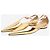 Bottega Veneta Ballerine Gold Rocket T-Bar - taglia EU 38 D'oro - vista 2